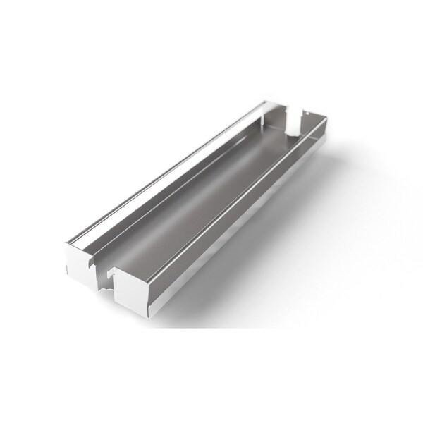 Kessebohmer Tray Silver Metal 5W F/ Base Pullout II, 2PK 2504760102 - main